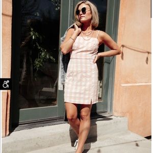 Bohmë gingham mini dress